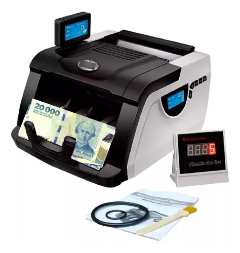 Contadora de billetes Waggs DBC-002 de plástico