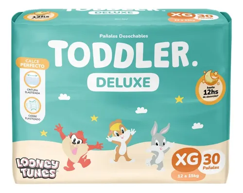 Pañales Toddler Deluxe Xg x 30