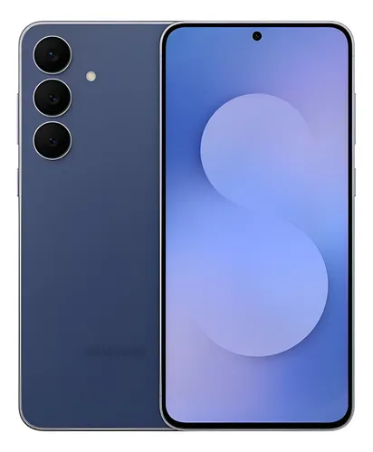 Teléfono celular Samsung Galaxy S25 Fe 5g, 256 GB, 8 GB de RAM, cámara triple 50+12+8, pantalla azul marino grande de 6.7 pulgadas