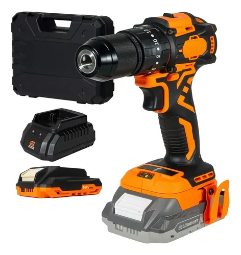 Taladro Percutor Brushless Atornillador 13mm 18v Bateria 2ah