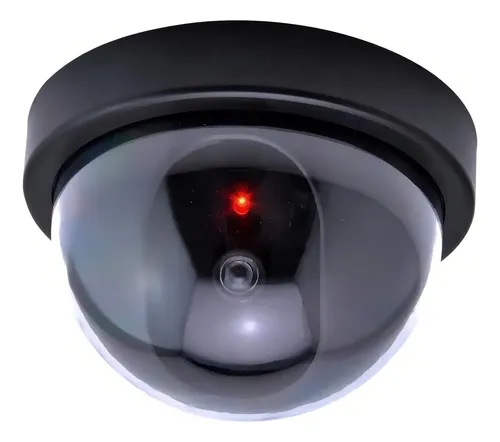 Camara Falsa Led Intermitente Domo Apariencia Real Ditron