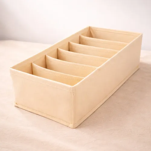 Organizador De Cajon Ropa Interior Rectangular 6 Divisiones